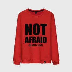 Мужской свитшот хлопок Not Afraid