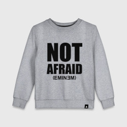 Детский свитшот хлопок Not Afraid