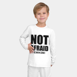 Детская пижама с лонгсливом хлопок Not Afraid - фото 2