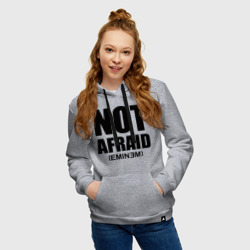 Женская толстовка хлопок Not Afraid - фото 2