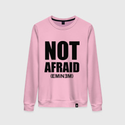 Женский свитшот хлопок Not Afraid