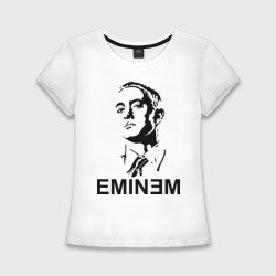 Женская футболка хлопок Slim Эминем