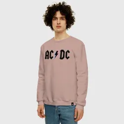 Мужской свитшот хлопок ACDC - фото 2
