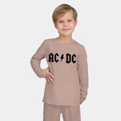 Детская пижама с лонгсливом хлопок ACDC - фото 2