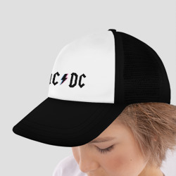 Детская кепка тракер ACDC