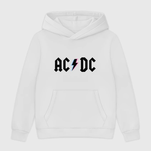 Мужская толстовка без начеса хлопок ACDC