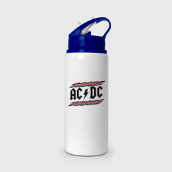 Бутылка для воды с трубочкой ACDC