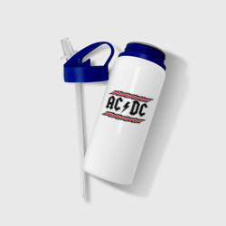 Бутылка для воды с трубочкой ACDC - фото 2