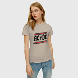 Женская футболка хлопок ACDC - фото 2