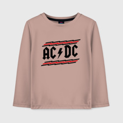 Детский лонгслив хлопок ACDC