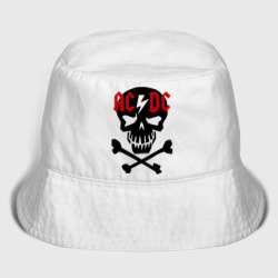 Детская панама хлопок ACDC skull