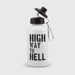 Бутылка спортивная High way to hell