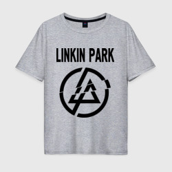 Мужская футболка хлопок Oversize Linkin Park