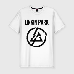 Мужская футболка хлопок Slim Linkin Park