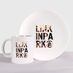 Набор: тарелка + кружка Linkin Park