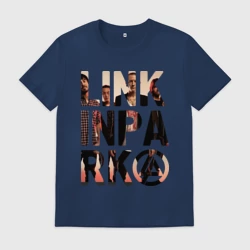 Мужская футболка хлопок Linkin Park