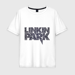Мужская футболка хлопок Oversize Linkin Park