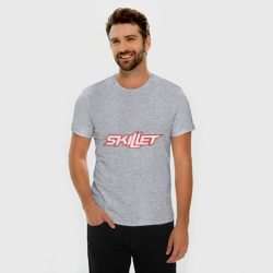 Мужская футболка хлопок Slim Skillet - фото 2