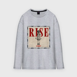 Мужской лонгслив oversize хлопок Rise Skillet