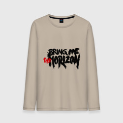 Мужской лонгслив хлопок Bring me the horizon