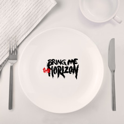 Набор: тарелка + кружка Bring me the horizon - фото 2