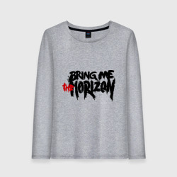 Женский лонгслив хлопок Bring me the horizon