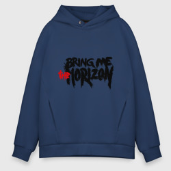 Мужское худи Oversize хлопок Bring me the horizon