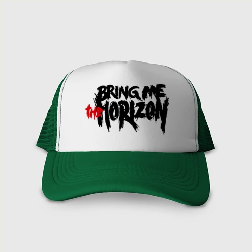 Кепка тракер с сеткой Bring me the horizon