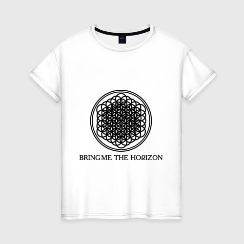 Женская футболка хлопок Bring me the horizon Фото 01 Женская футболка хлопок Bring me the horizon Фото 01