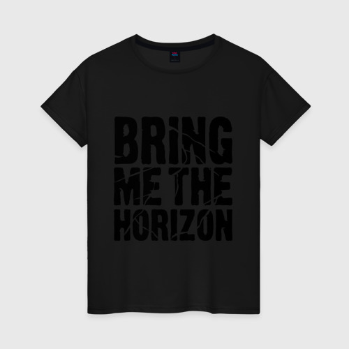 Женская футболка хлопок Bring me the horizon Фото 01 Женская футболка хлопок Bring me the horizon Фото 01