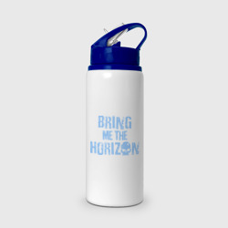 Бутылка для воды с трубочкой Bring me the horizon череп