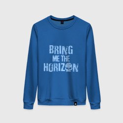 Женский свитшот хлопок Bring me the horizon череп