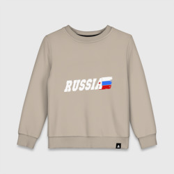 Детский свитшот хлопок Russia Россия