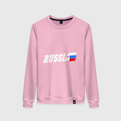 Женский свитшот хлопок Russia Россия
