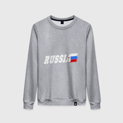 Женский свитшот хлопок Russia Россия