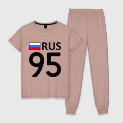 Женская пижама хлопок Чеченская Республика 95