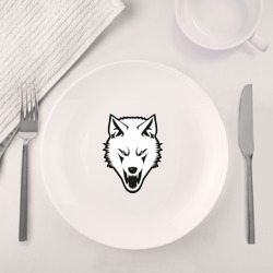 Набор: тарелка + кружка Сопротивление white - фото 2