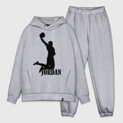 Мужской костюм oversize хлопок Michael Jordan