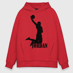 Мужское худи Oversize хлопок Michael Jordan