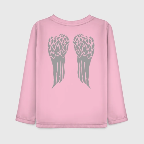 Детский лонгслив хлопок Крылья - Walking dead
