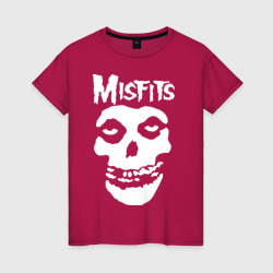 Светящаяся женская футболка Misfits