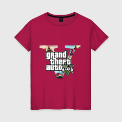 Женская футболка хлопок GTA 5