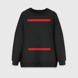 Женский свитшот oversize без начеса хлопок Есть Ирка