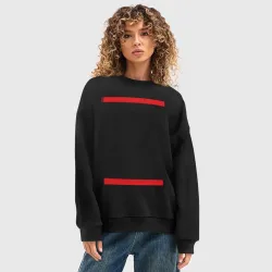 Женский свитшот oversize без начеса хлопок Есть Ирка - фото 2