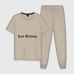 Мужская пижама хлопок Los Santos