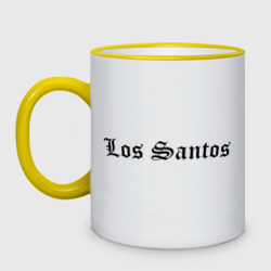 Кружка двухцветная Los Santos