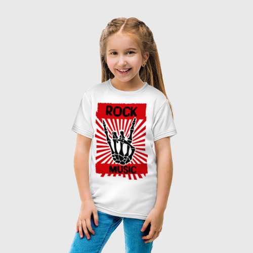 Детская футболка хлопок Rock music (Рок музыка) - фото 5