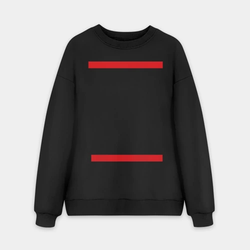 Мужской свитшот oversize без начеса хлопок Есть Настя