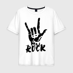 Мужская футболка хлопок Oversize Рок Rock