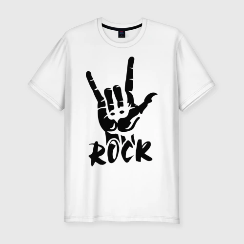 Мужская футболка хлопок Slim Рок Rock